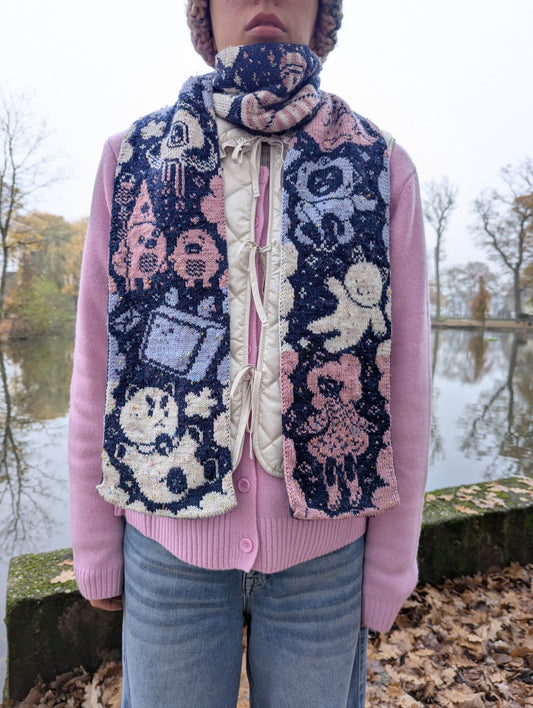 Another Sidequest Scarf Knitting Pattern