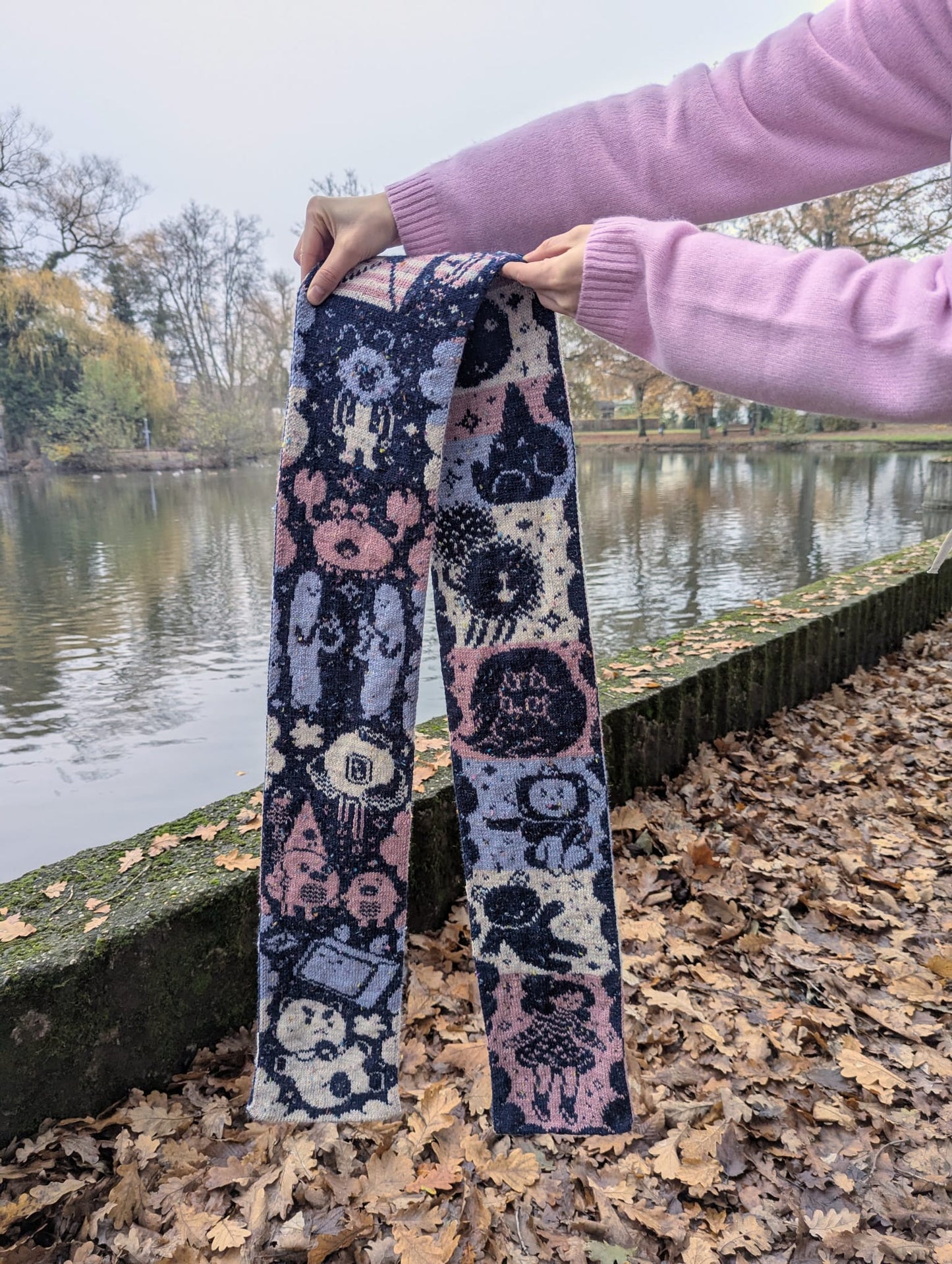 Another Sidequest Scarf Knitting Pattern