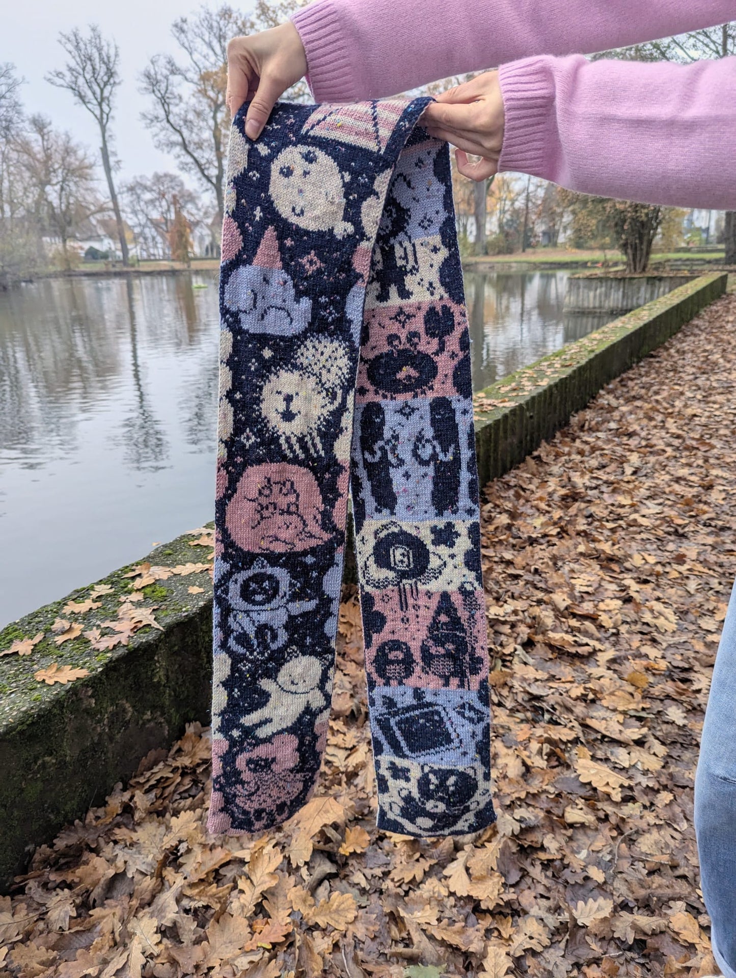 Another Sidequest Scarf Knitting Pattern