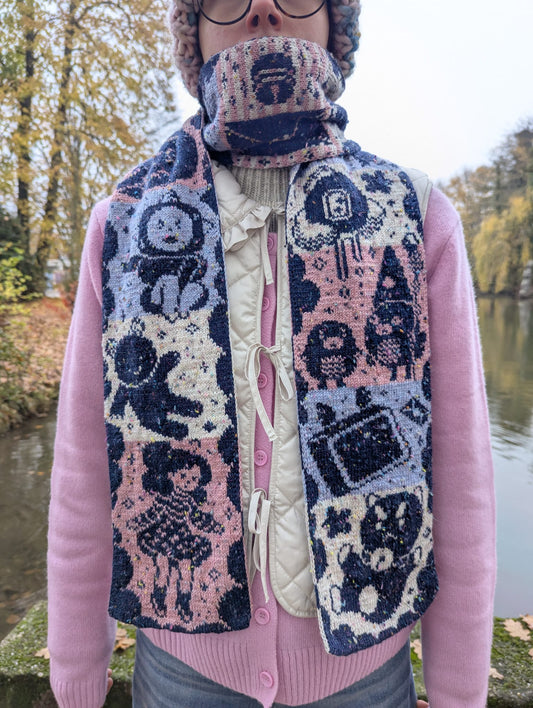 Another Sidequest Scarf Knitting Pattern