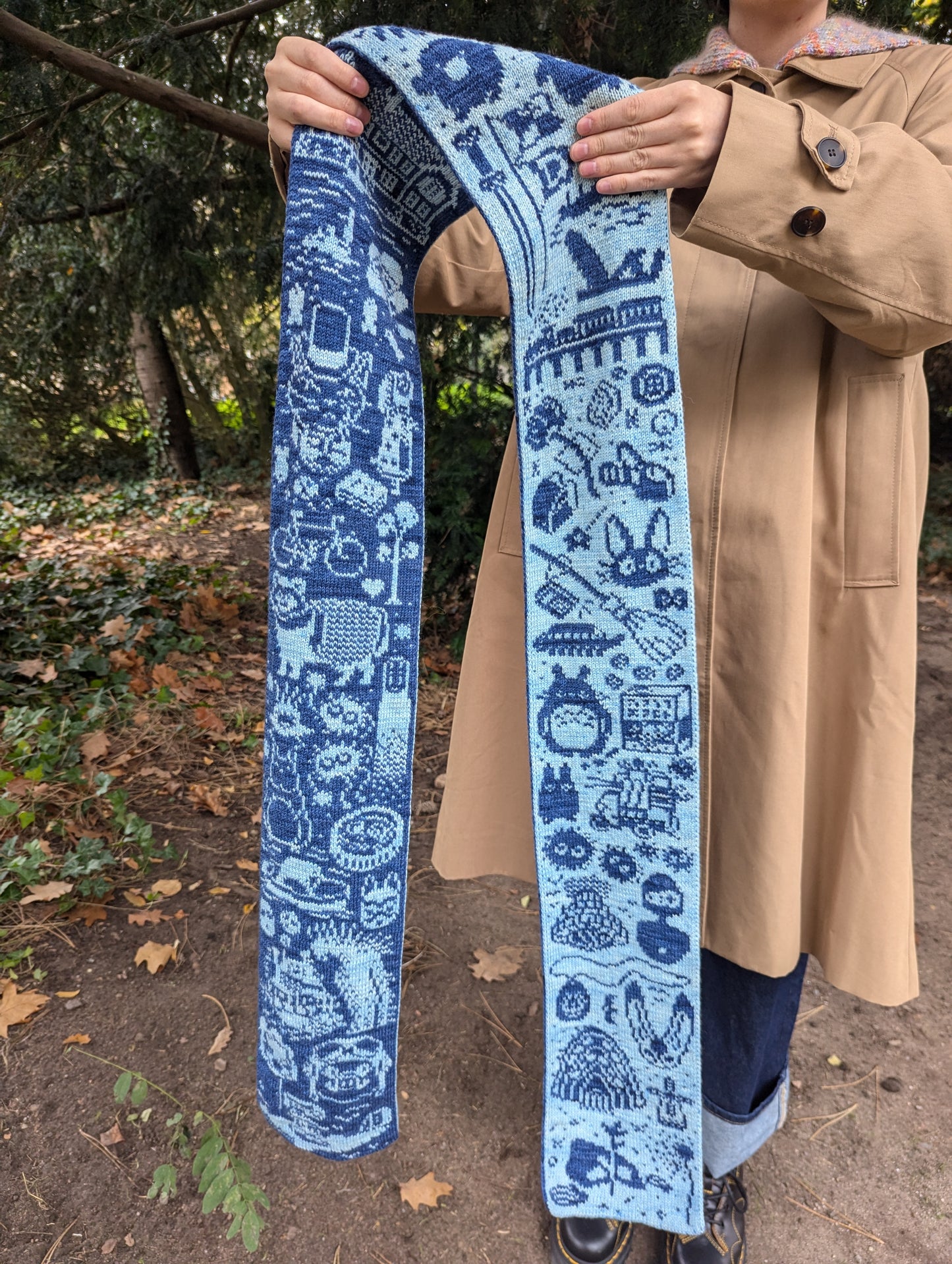 Anime Scarf Knitting Pattern