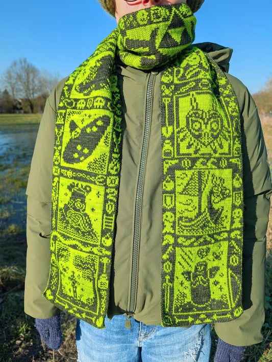Hero of Generations Scarf Knitting Pattern