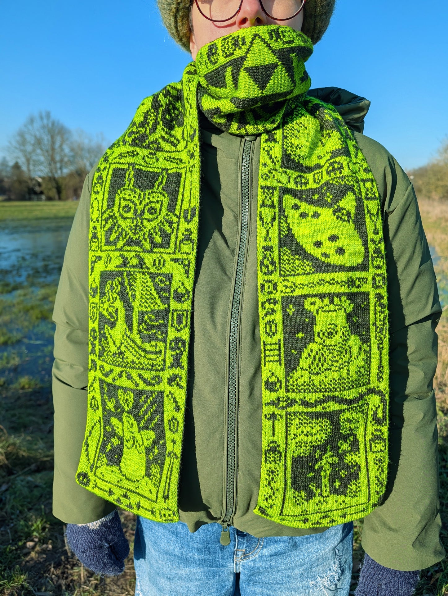 Hero of Generations Scarf Knitting Pattern