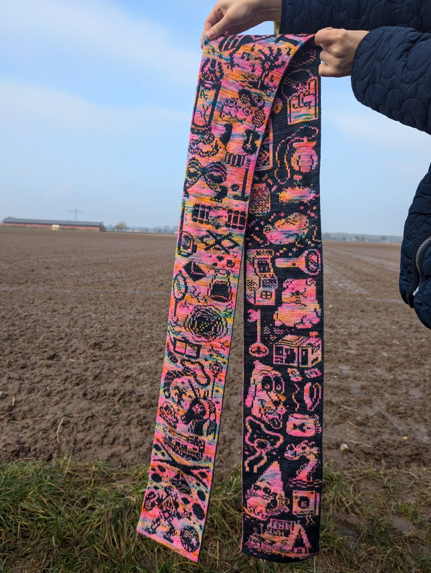 Our Mysterious Summer Scarf Knitting Pattern