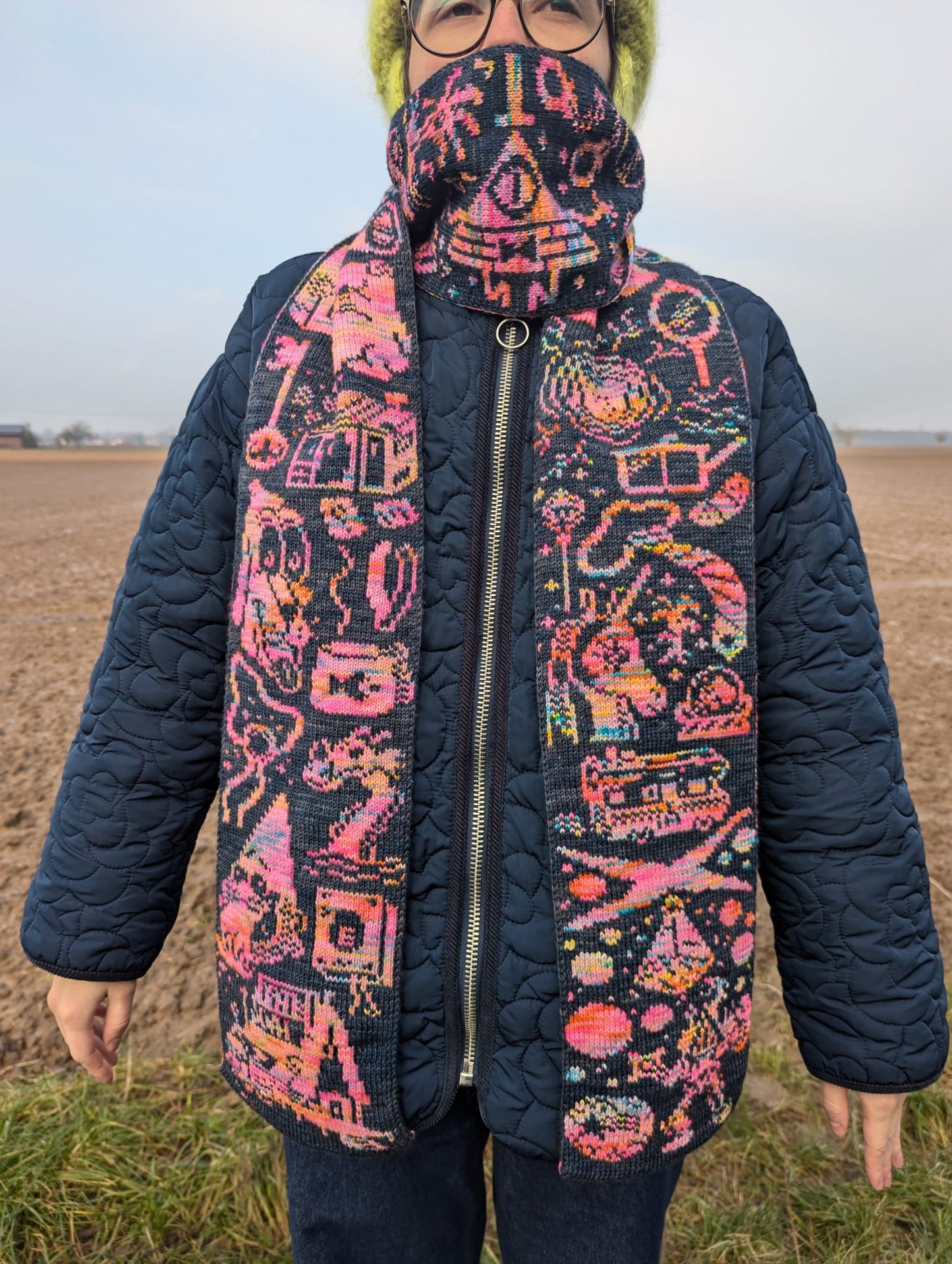 Our Mysterious Summer Scarf Knitting Pattern