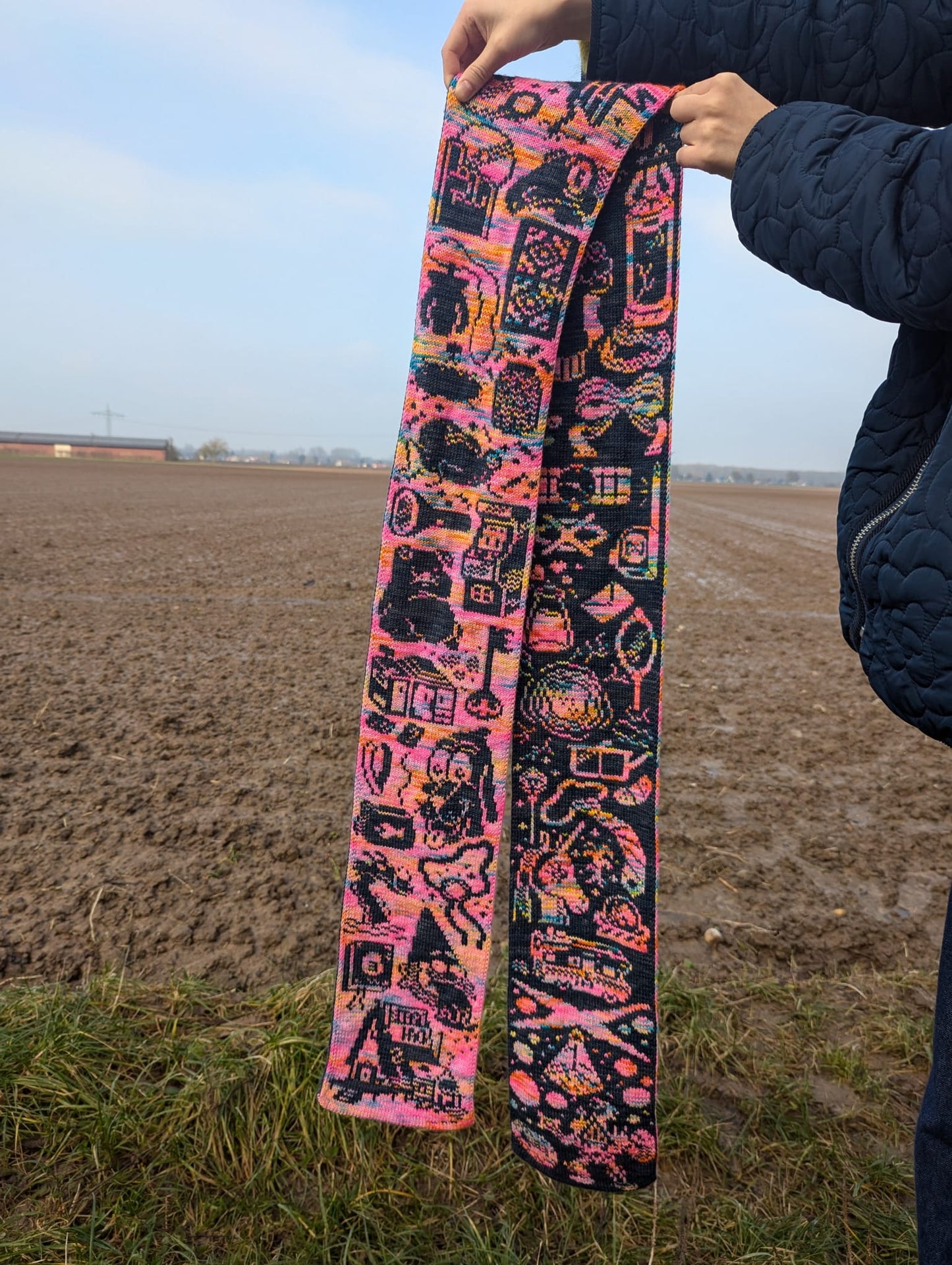 Our Mysterious Summer Scarf Knitting Pattern