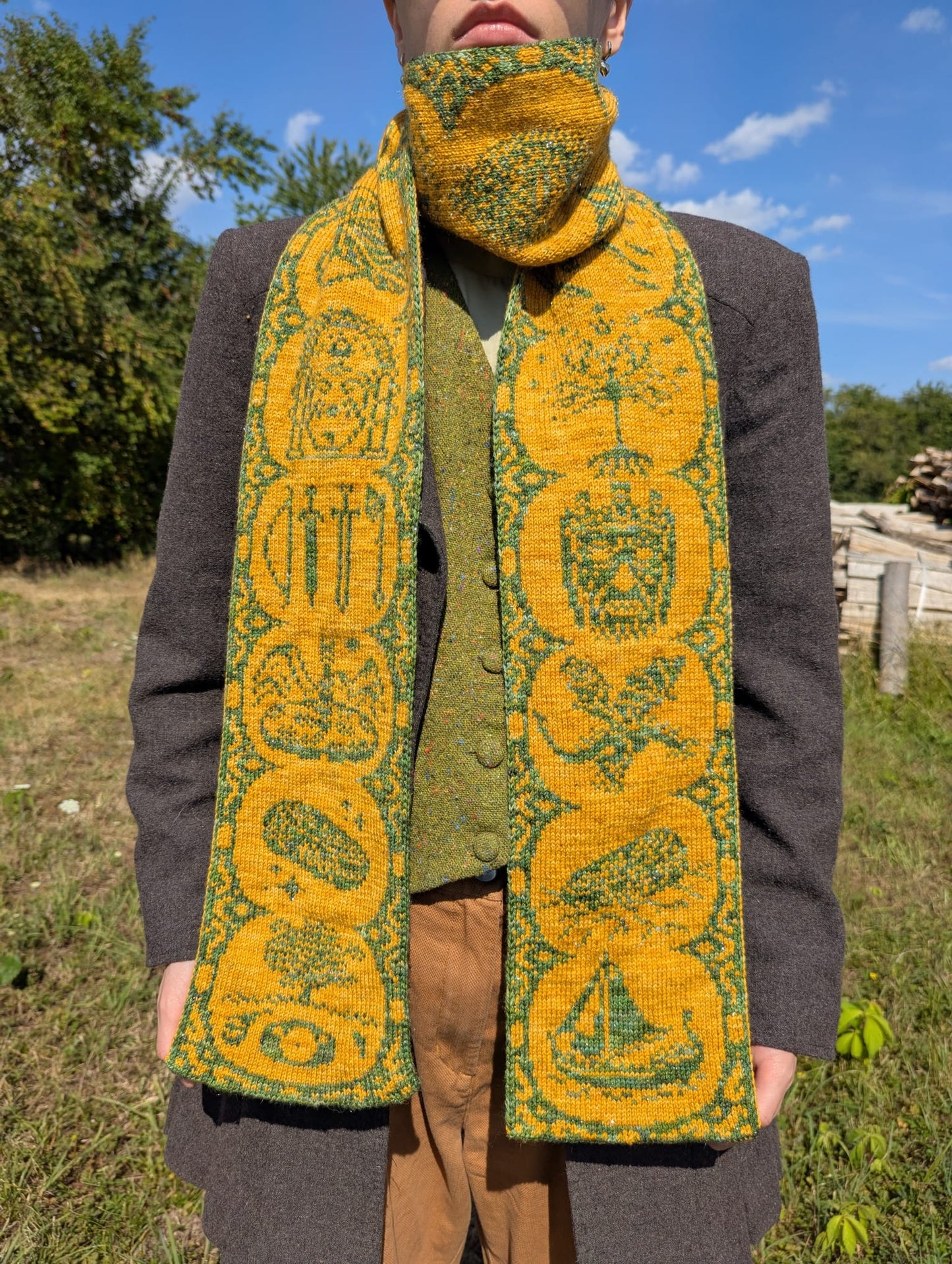 One Scarf To Rule Them All Knitting Pattern