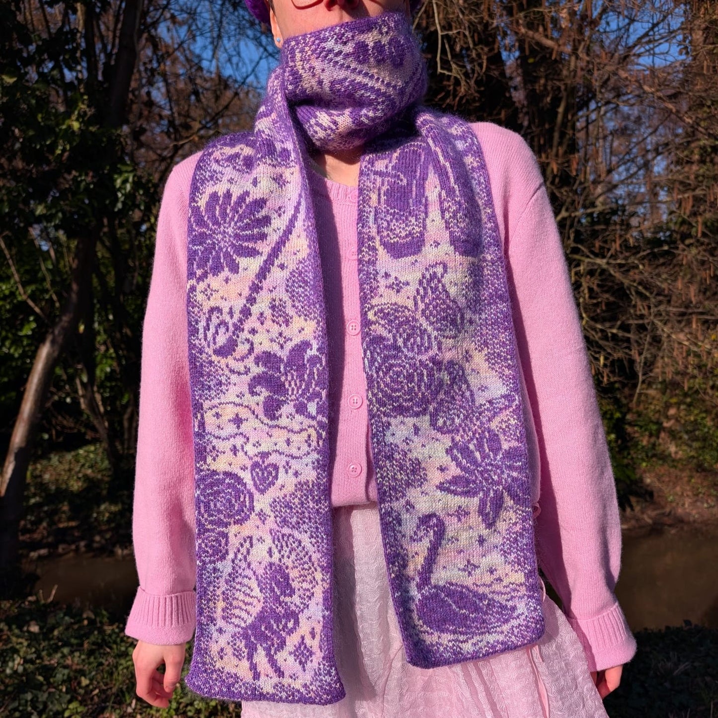 The Princess and the Magic Scarf Knitting Pattern