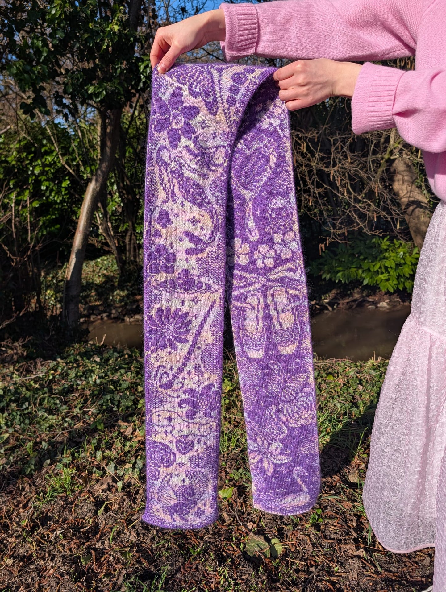 The Princess and the Magic Scarf Knitting Pattern