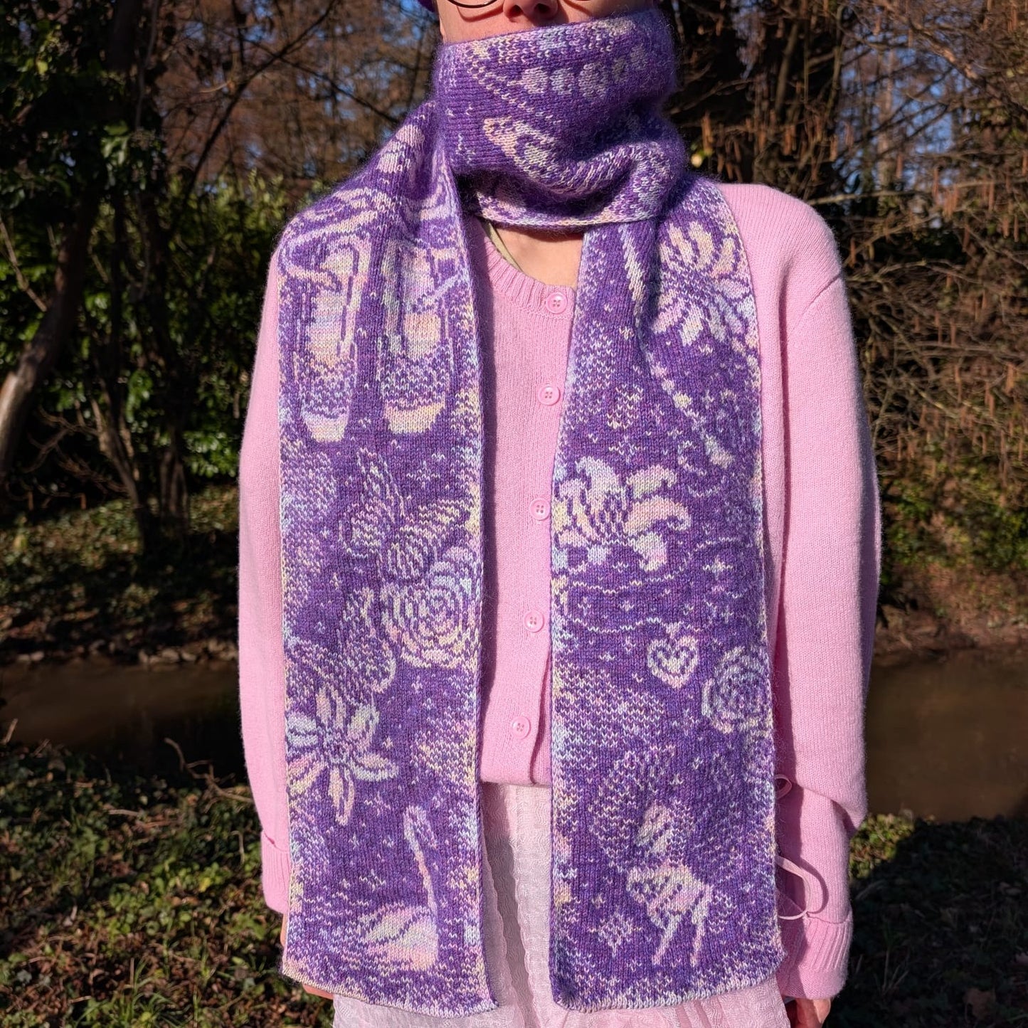 The Princess and the Magic Scarf Knitting Pattern