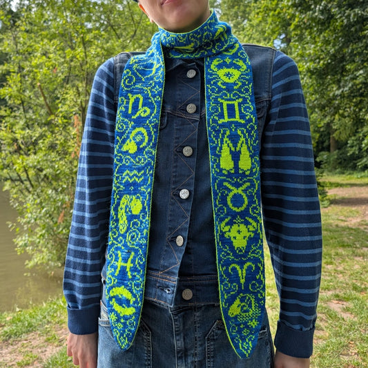 Zodiac Signs Scarf