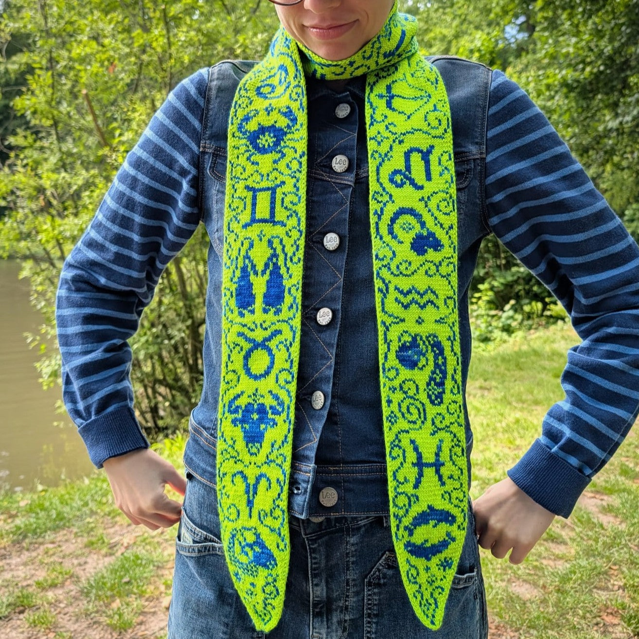 Zodiac Signs Scarf